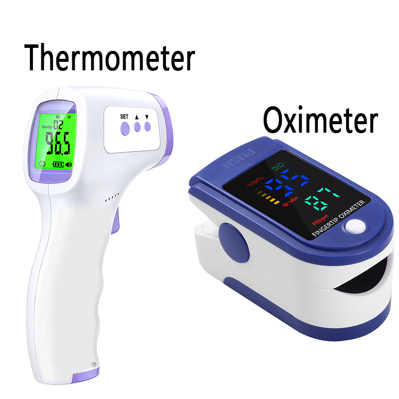 Pulse Oximeter - Nieuwe huishoudelijke infrarood voorhoofdtemperatuurmeter, elektronische thermometer,