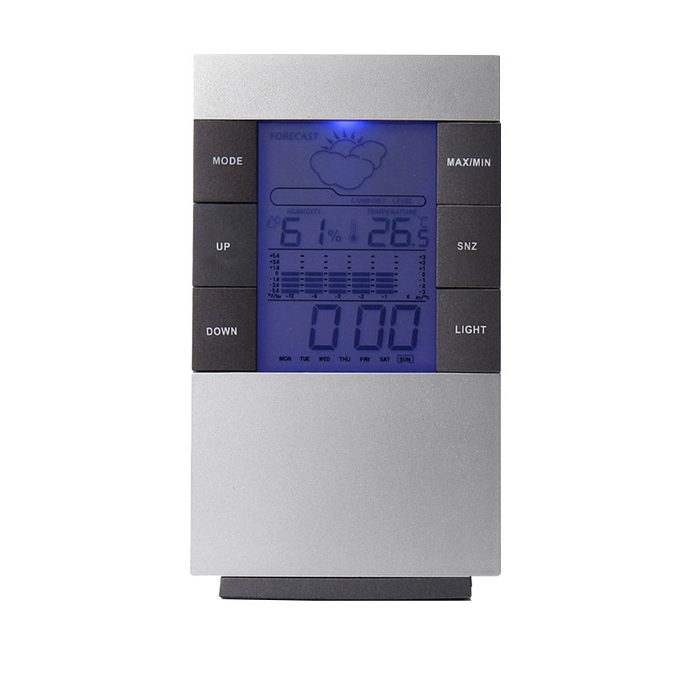 1 stuks LCD digitale wekker me - Thermometer Digital recensie en prijs